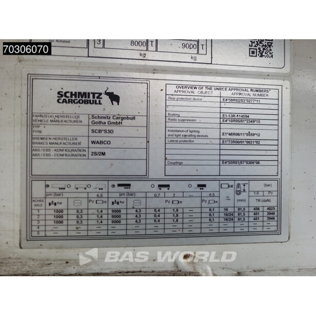 2020 Schmitz Cargobull SCB*S3D-44857027