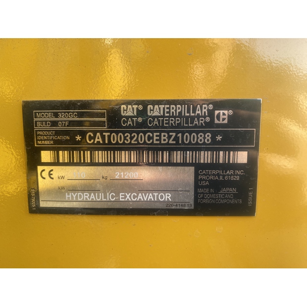 2024 Caterpillar 320GC-44857809