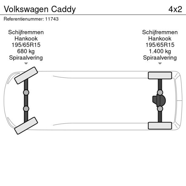2017 فولكس فاجن Caddy-44858500
