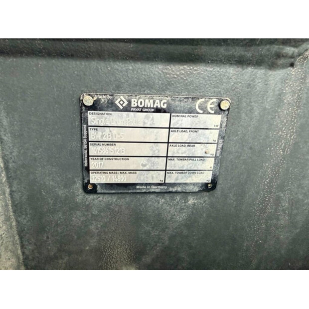 2017 BOMAG BW213D-5-44860921