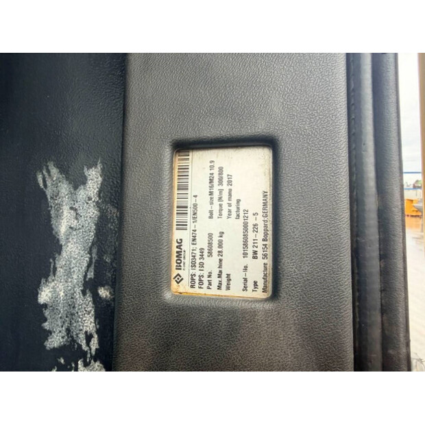 2017 BOMAG BW213D-5-44860944
