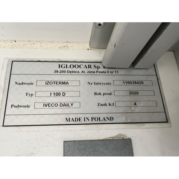 2020 Iveco DAILY 35-160-44861638