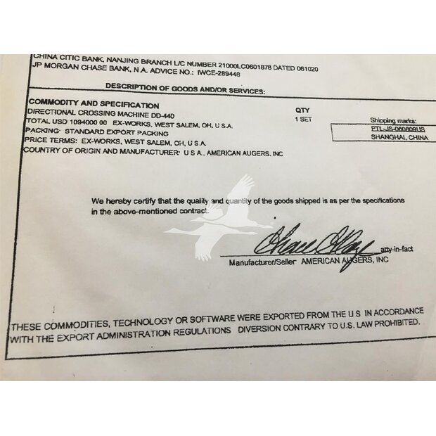 2006 American Augers DD440-44872478