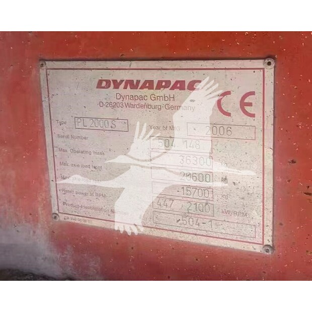 2006 DYNAPAC PL2000S-44875503