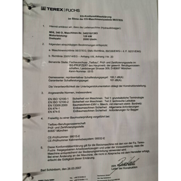 2007 FUCHS MHL 340 D-44878283