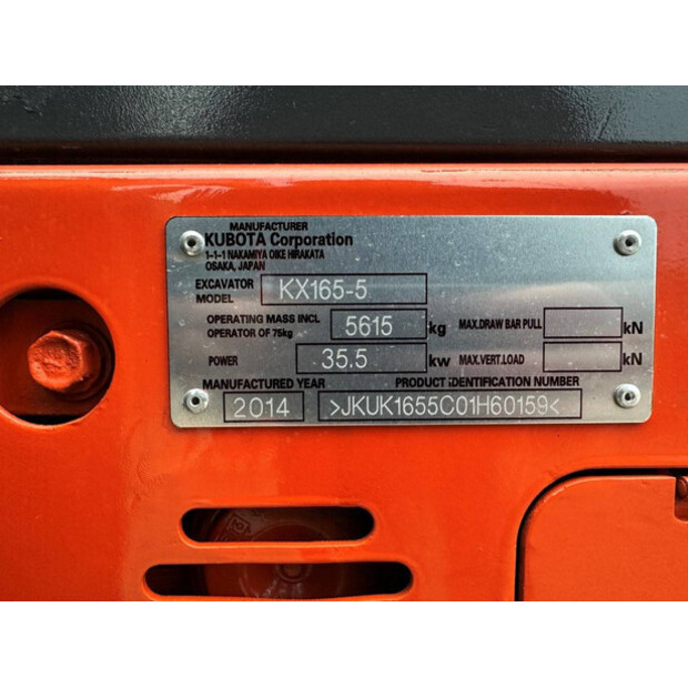 2014 KUBOTA KX165-5-44878837