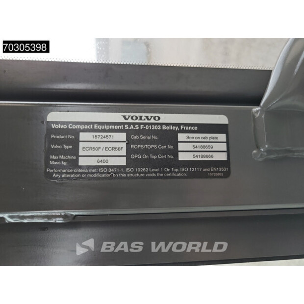 2021 فولفو ECR50F-44882924