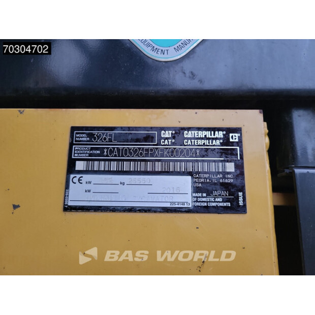 2016 كاتربيلر 326FL-44883014