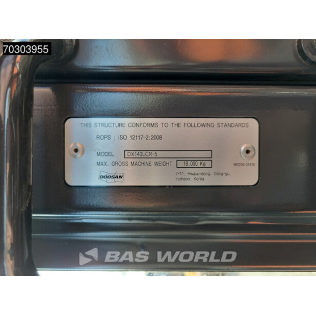 2016 دووسان DX140LCR-5-44883359