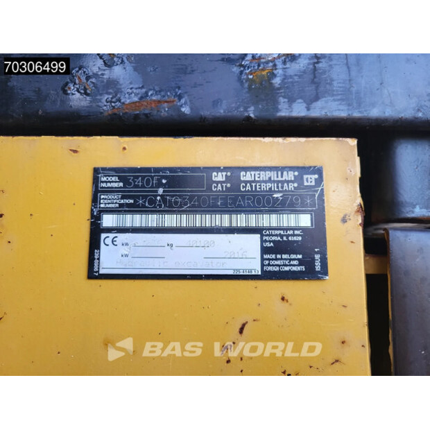 2016 Caterpillar 340F-44887061