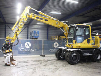 Image for WHEELED EXCAVATORS Komatsu PW148