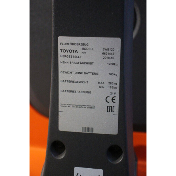 2018 Toyota SWE120-44904145