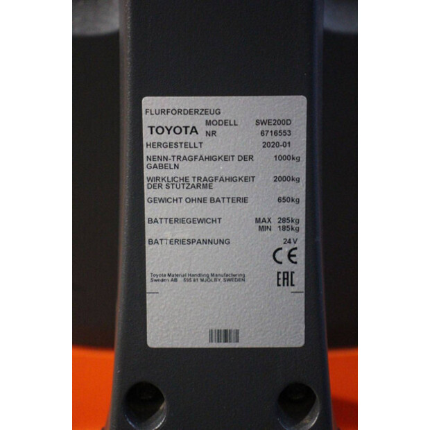 2020 Toyota SWE200D-44904285