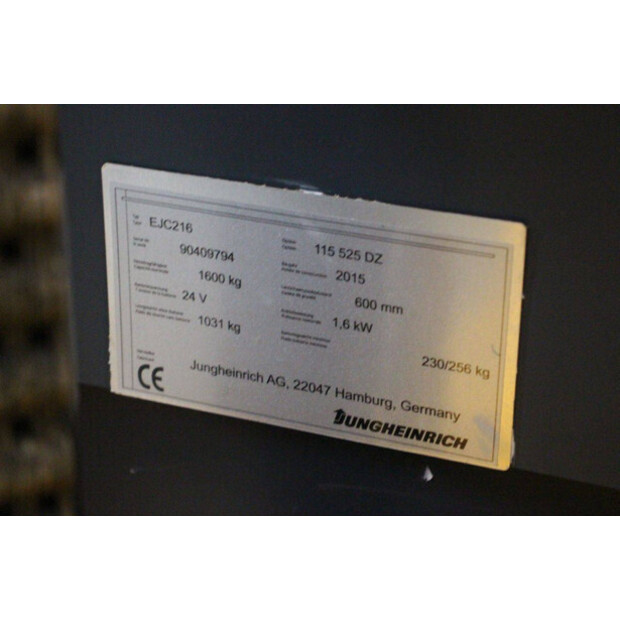 2015 Jungheinrich EJC 216-44904304