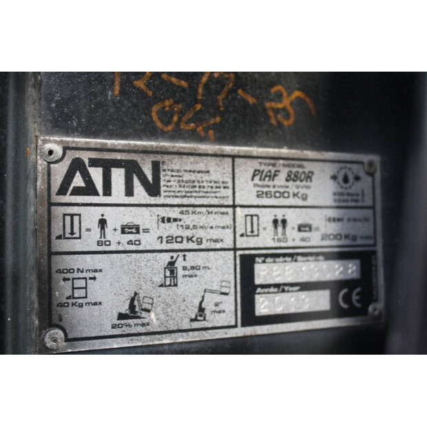 2013 ATN Piaf 880R-44904343