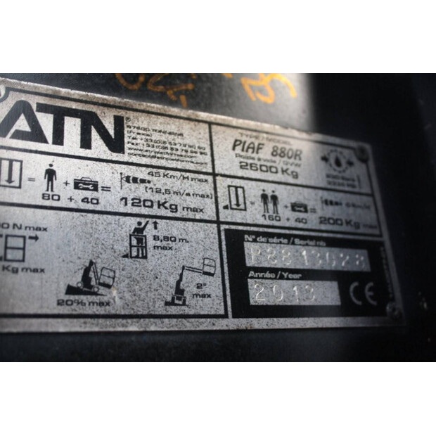 2013 ATN Piaf 880R-44904344