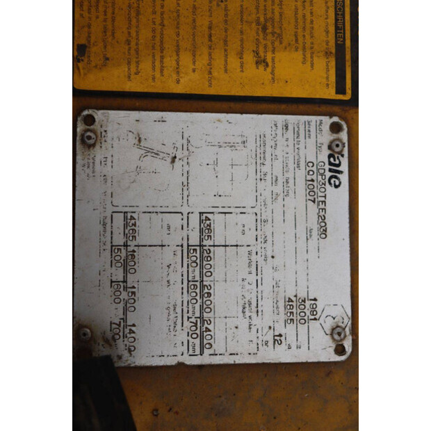 1991 يال GDP30TEE2030-44905006