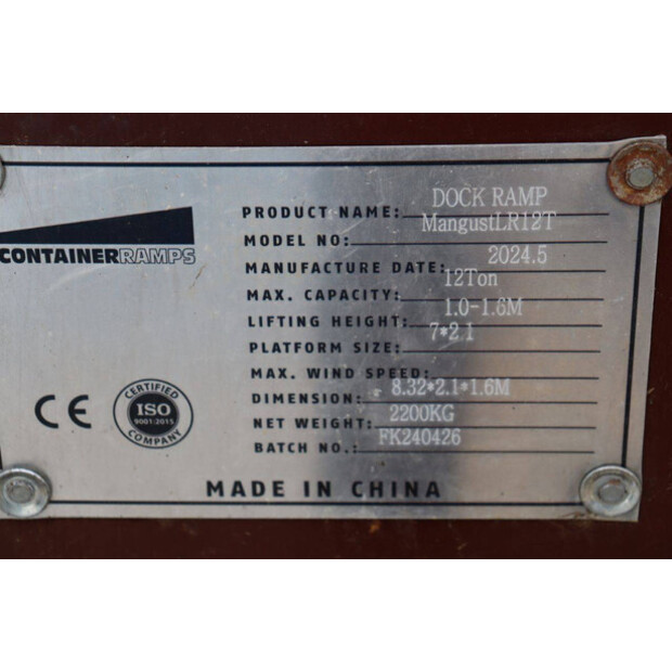 2024 Containerramps Mangust LR12T-44905135