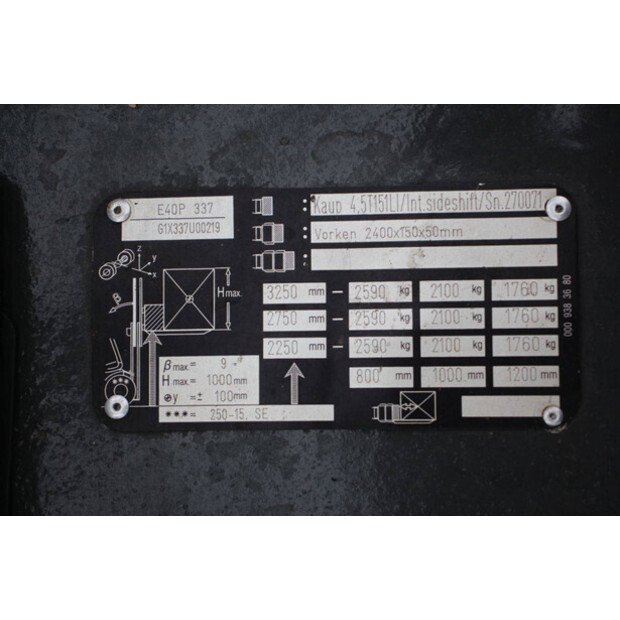 2007 Linde E40P-44905957