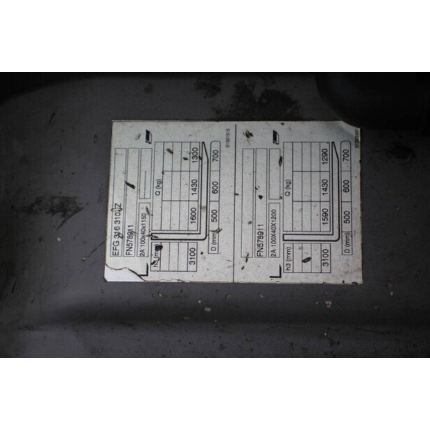 2018 Jungheinrich EFG 316-44906053