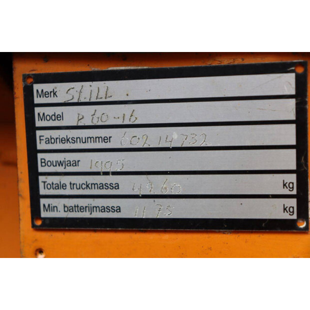 1995 Still R 60-16-44907323