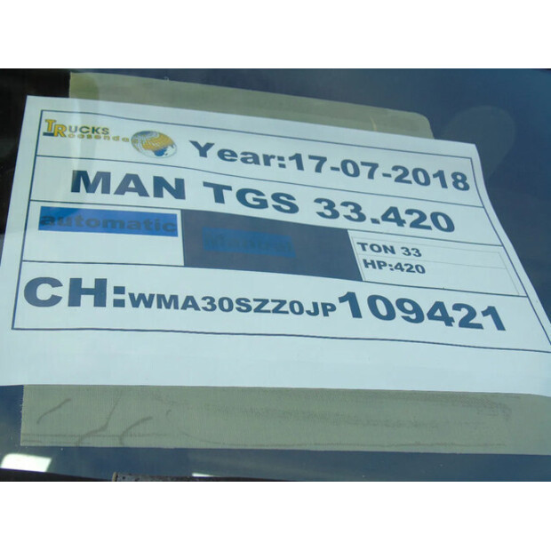 2018 مان TGS 33.420 BL-44911651