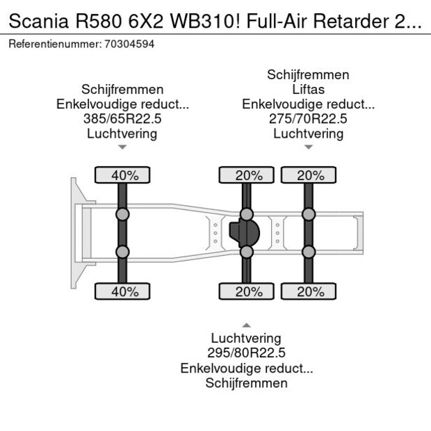 2016 Scania R580-44912419