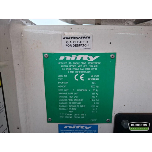 2015 Niftylift HR17 HYBRID-44944794
