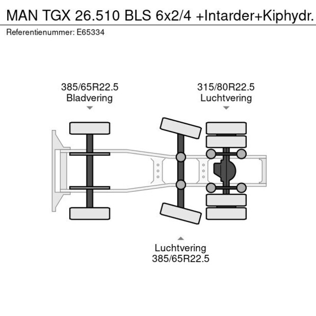 2023 MAN TGX 26.510-44945134
