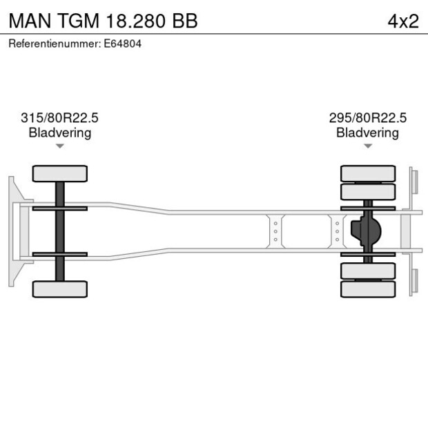 2007 MAN TGM 18.280 BB-44945156