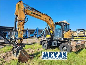 صورة ل حفارات بعجلات 2018 هيونداي HW 140