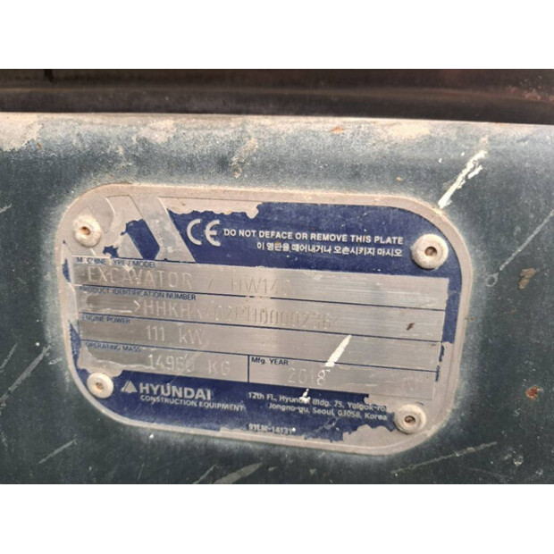 2018 Hyundai HW 140-44945240