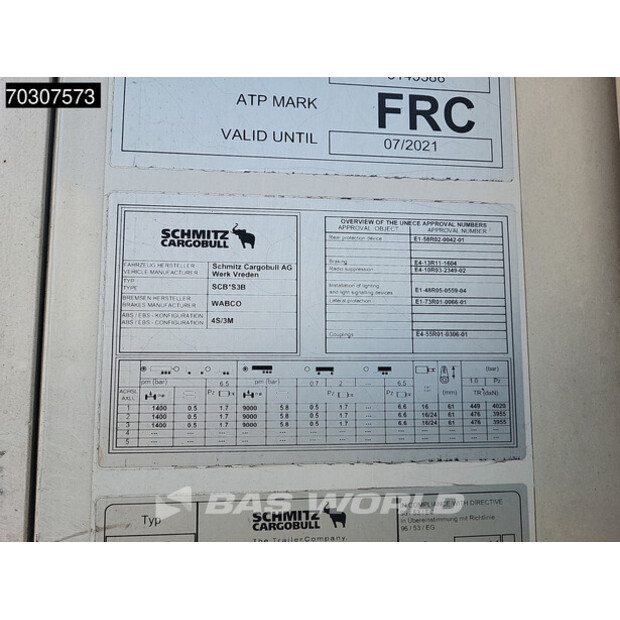 2015 Schmitz Cargobull SCB*S3B-44964203