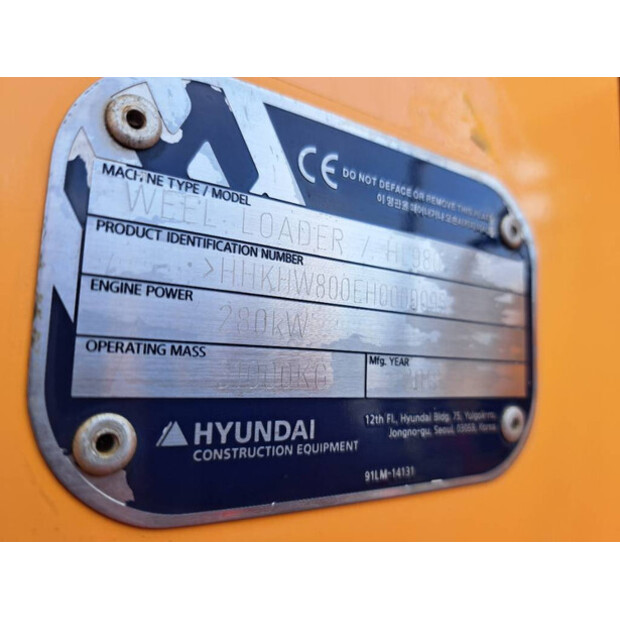 2018 Hyundai HL 980-44966043