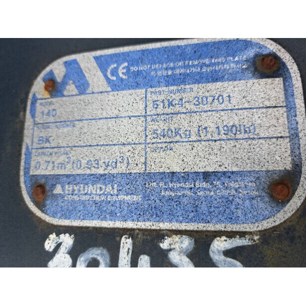 2016 هيونداي HW 140-44966099