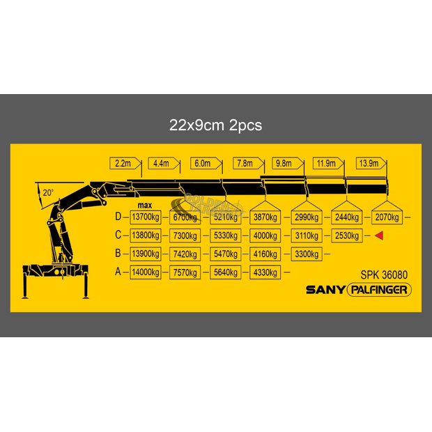 2024 Sany Palfinger SPK36080CF-44967452