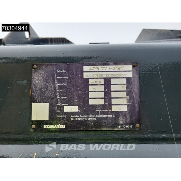 2020 Komatsu WA380-8E0-44971181