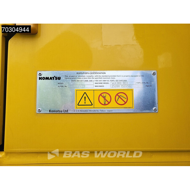 2020 Komatsu WA380-8E0-44971183