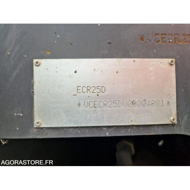 2015 Volvo ECR25D-44986635