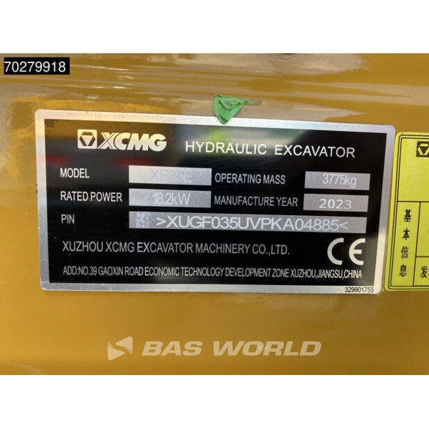 2023 XCMG XE35E-44987908
