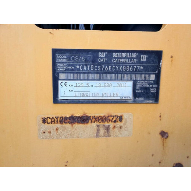2011 كاتربيلر CS76 XT-44989376