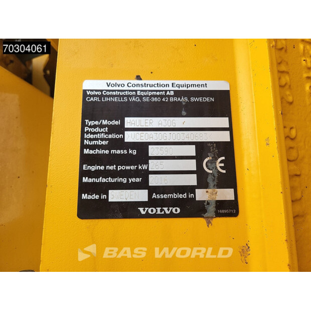 2016 فولفو A30G-44989432