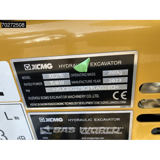2023 XCMG XE27E-44990230