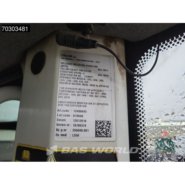 2018 Liebherr L576-44990310