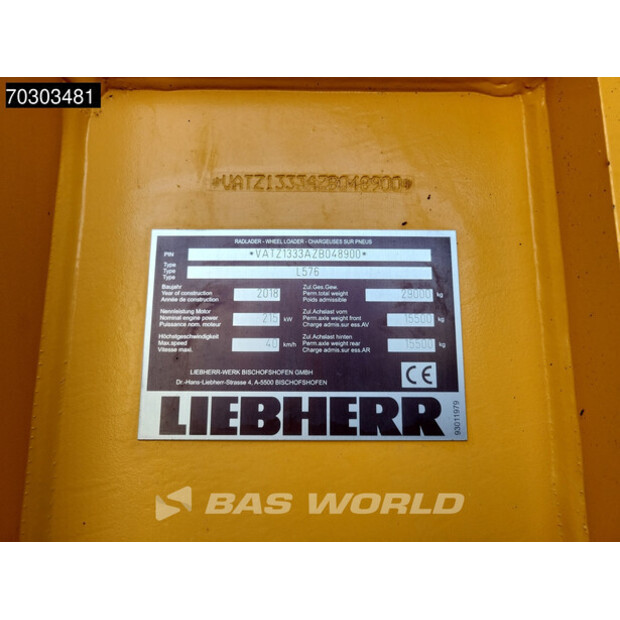 2018 Liebherr L576-44990311