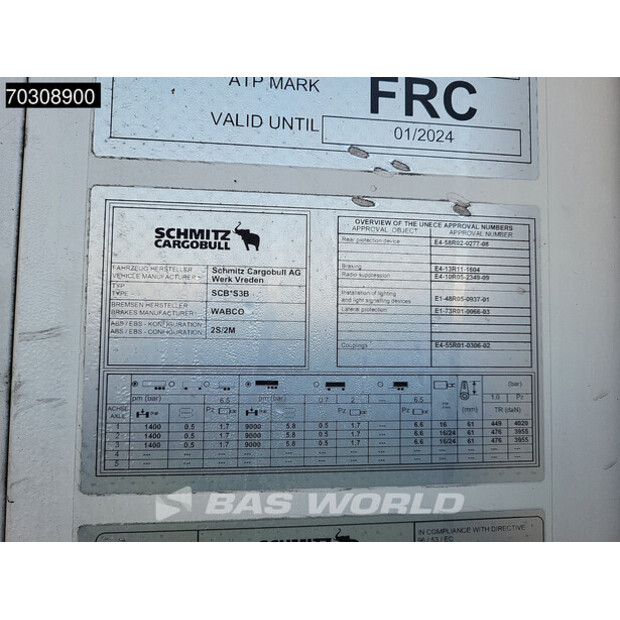 2018 Schmitz Cargobull SCB*S3B-44990393