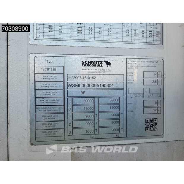 2018 Schmitz Cargobull SCB*S3B-44990394
