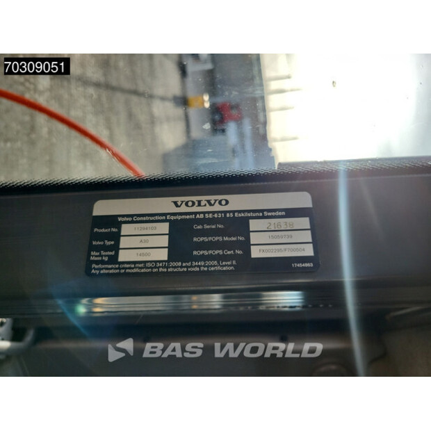 2018 فولفو A30G-45006297