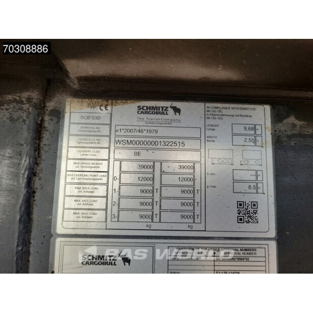 2022 شميتز كارجوبول SCB*S3D-45006740