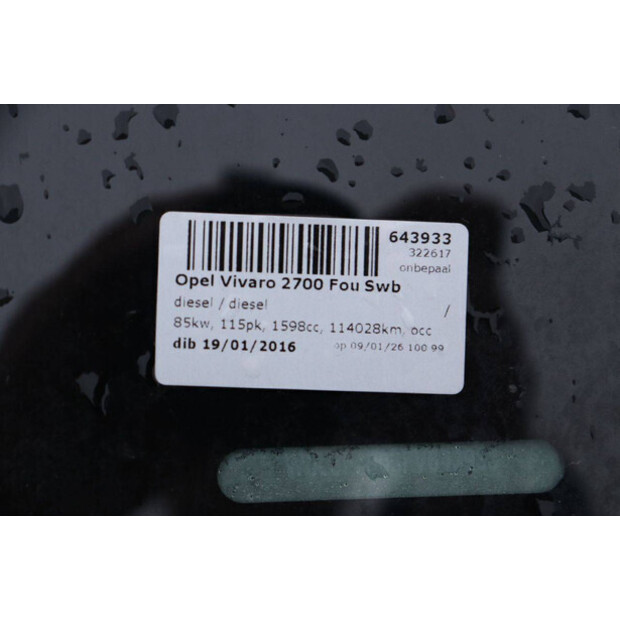 2016 Opel Vivaro CDTI-45011140